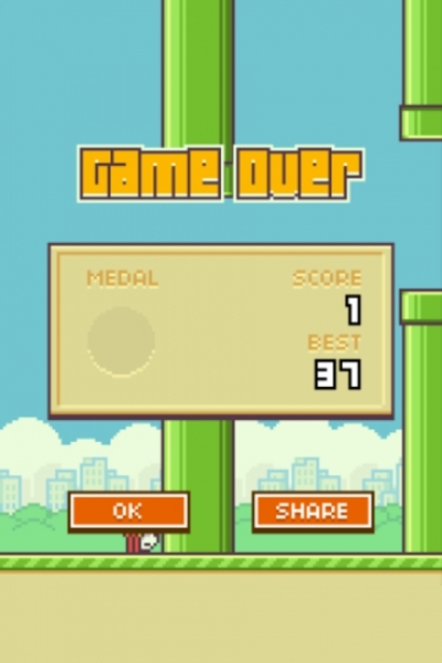 Jesse's Flappy Bird high score